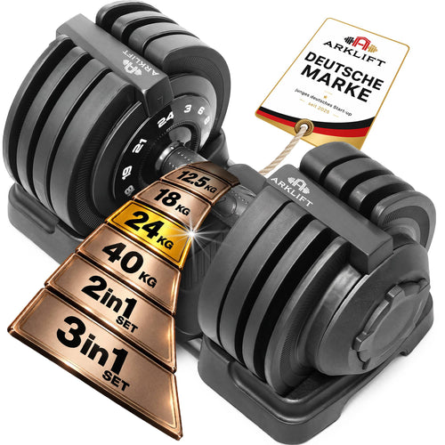 Verstellbare Kurzhantel 24 kg – Bild 1 (24kg-einzel-2026-09-19.jpg)